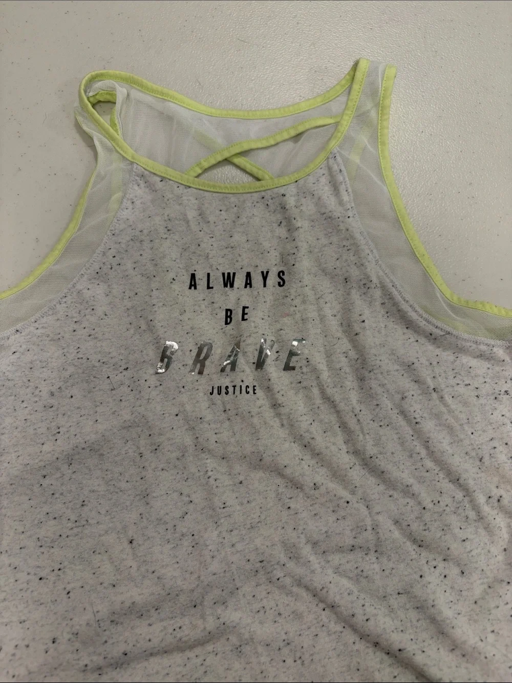 Girls Justice Active Tanks